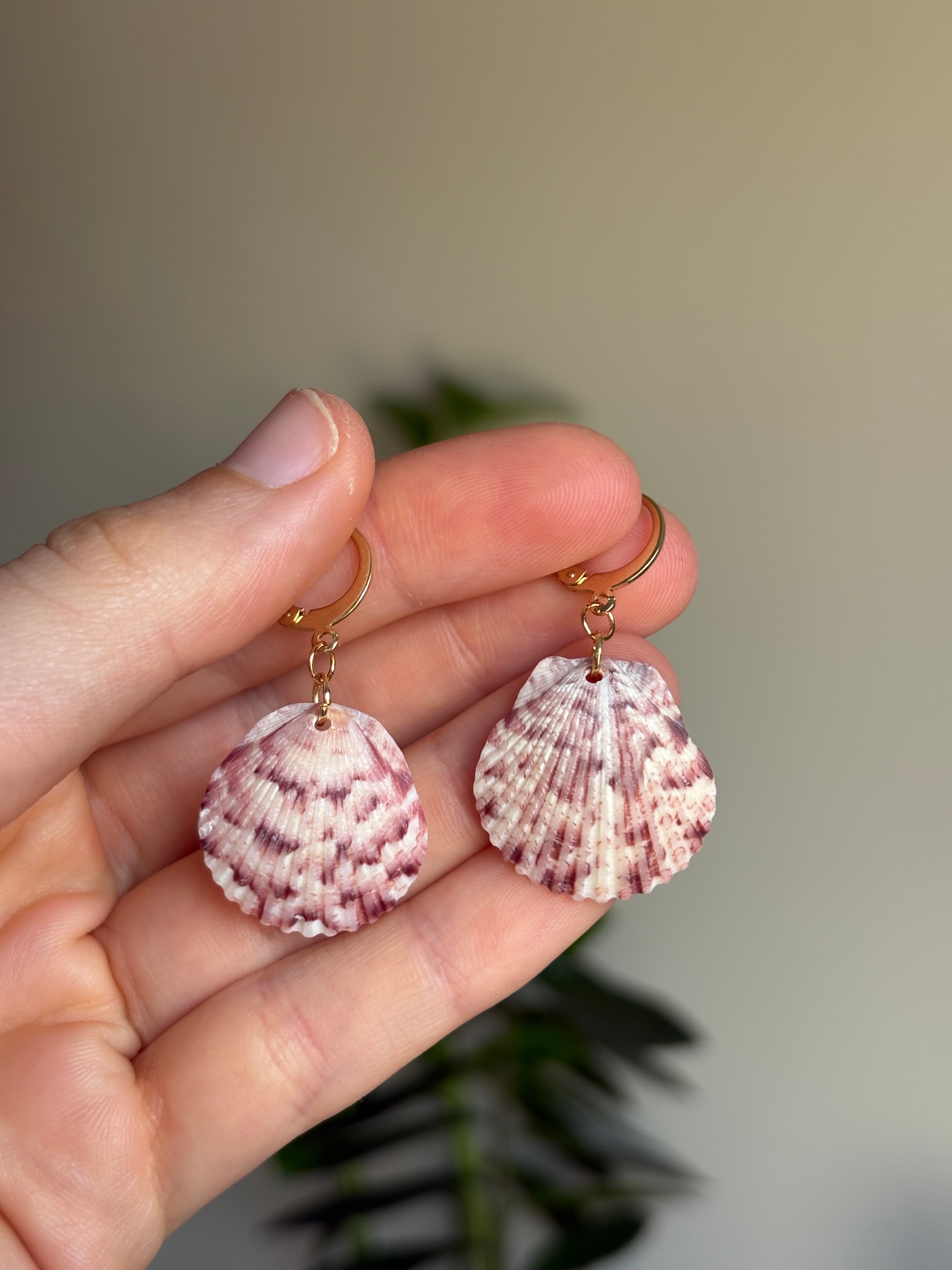 Pink Tide Hoops