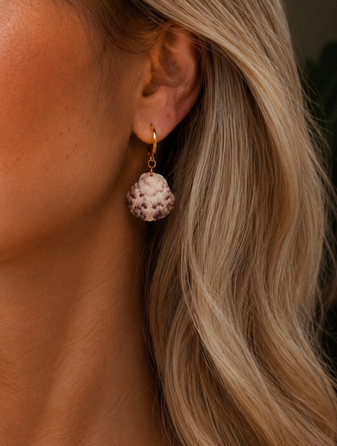 Pink Tide Hoops