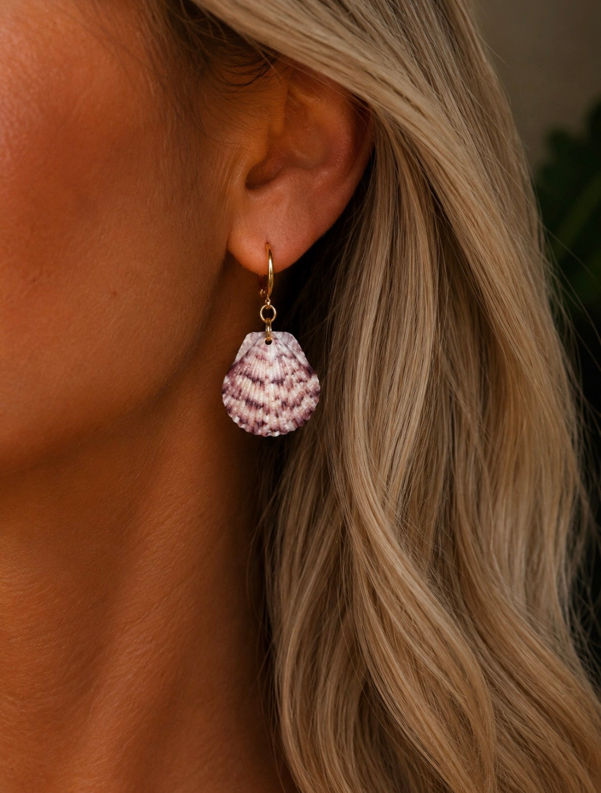 Pink Tide Hoops